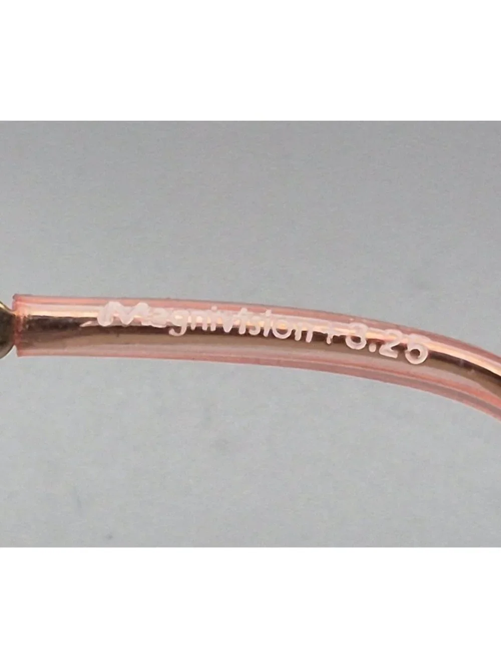 Vintage 1980s Magnivision +3.25 Reading Glasses Oversized Pink Retro Frames